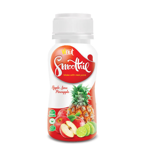 150ml Bottle Smoothie Juice Apple Lime and Pineapple Juice