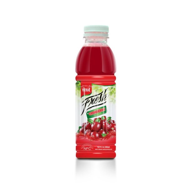 Fresh Cranberry Juice Drink