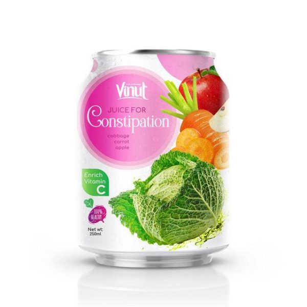 250ml Can 100 Vegetable Juice Juice for Constipation