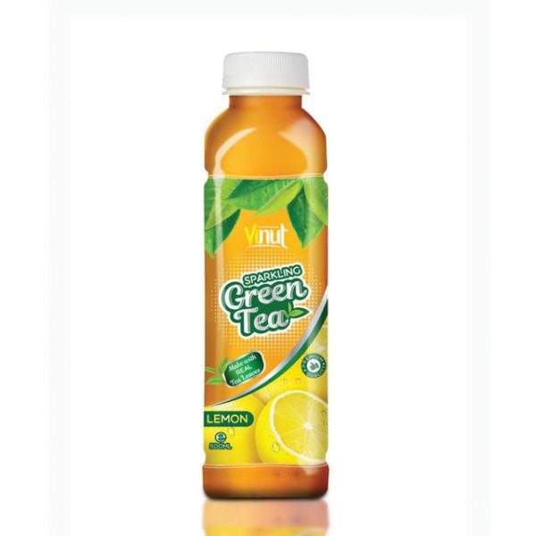 500ml Real Green Tea with Lemon juice in Pet bottle