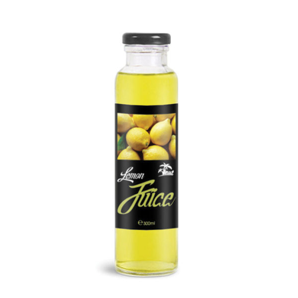 Lemon juice 300ml Glass Bottle