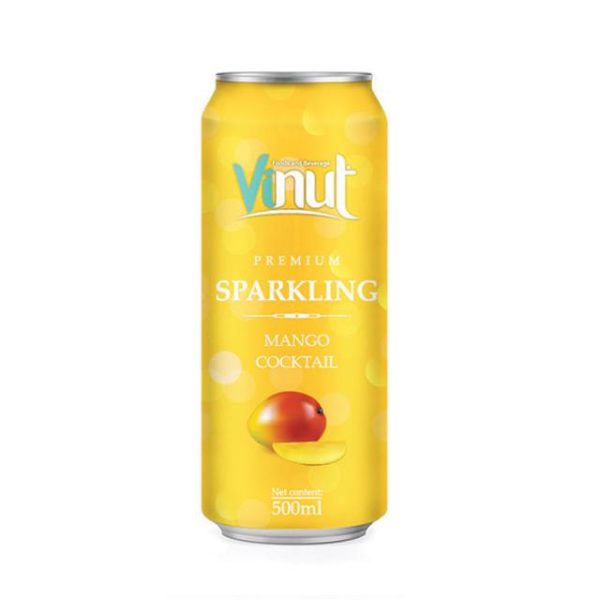 Sparkling Mango Cocktail 500ml