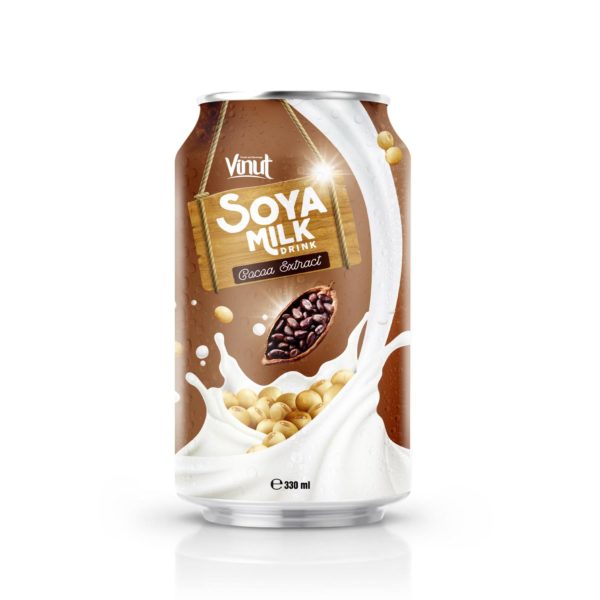 330ml VINUT Soya milk drink with Cocoa extract
