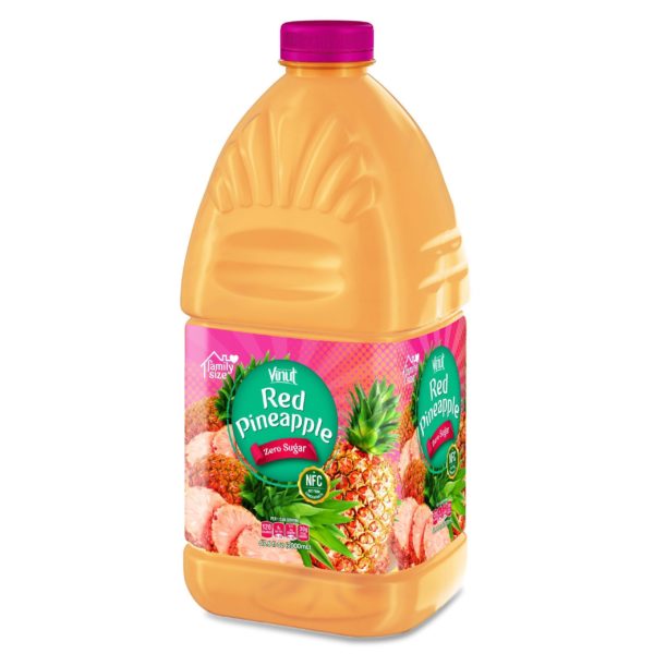67.6 fl oz VINUT Red Pineapple Juice no sugar Family size 1 scaled