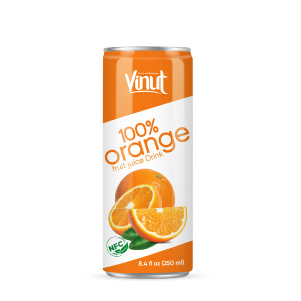 250ml VINUT 100 Orange Juice Drink