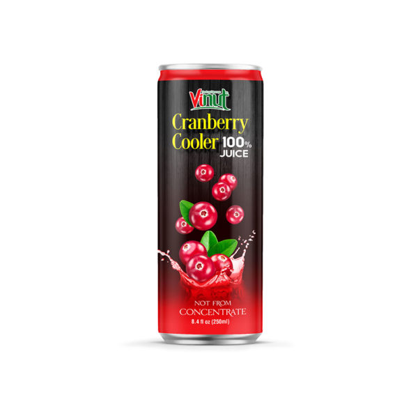 8.4 fl oz VINUT 100 Cranberry Cooler Juice drink