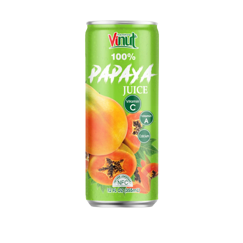 Papaya Juice Vinut can 12 Fl Oz 100 Papaya Juice img1
