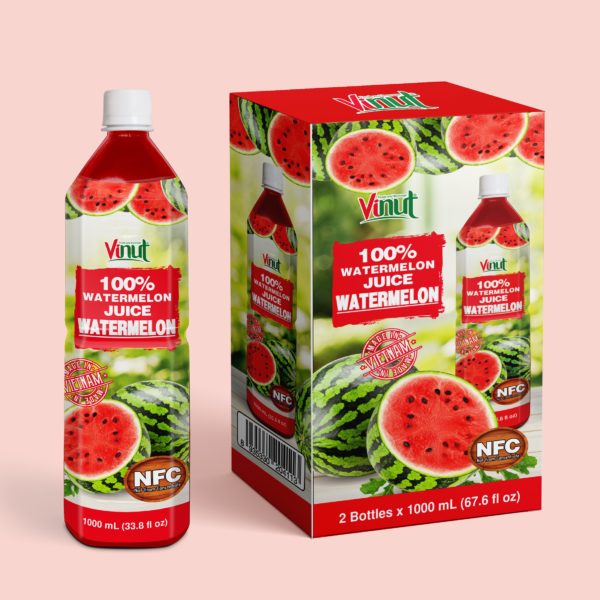 VINUT Watermelon Juice 1000ml Bottle 1