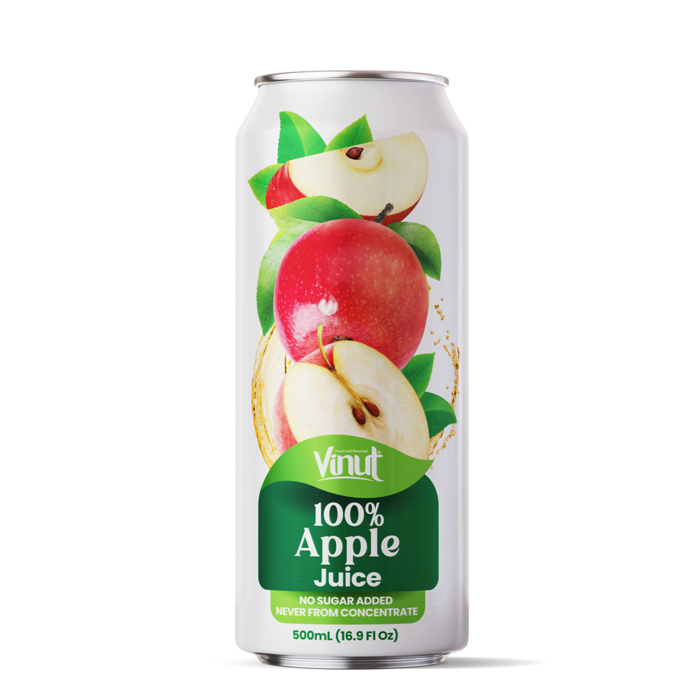 16.9 fl oz Vinut 100 NFC Apple Juice drink No Sugar Added