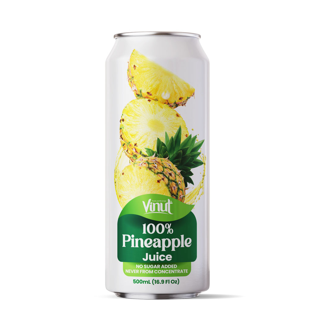 16.9 fl oz Vinut 100 NFC Pineapple Juice drink No Sugar Added